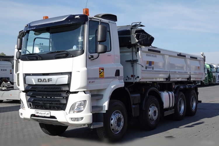 DAF CF 430 / 8x4 / WYWROTKA / HYDROBURTA / MEILLER KIPER / 2020 ROK / BORDMATIC / 79 tys.km.  zdjęcie 9