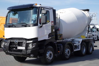 Renault C 380 / 8X4 / BETONOMIESZARKA / GRUSZKA / 9M3 / LIEBHERR/ EURO 6 / 2016 ROK