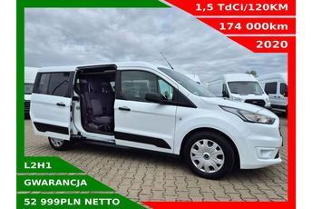 Ford Transit Connect Long 52999zł NETTO 1, 5TdCi/120KM