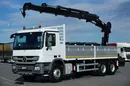 Mercedes / ACTROS / 2636 / 6 X 4 / SKRZYNIOWY + HDS / HIAB 288 EP-5 zdjęcie 1