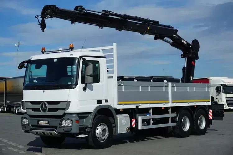 Mercedes / ACTROS / 2636 / 6 X 4 / SKRZYNIOWY + HDS / HIAB 288 EP-5 zdjęcie 1