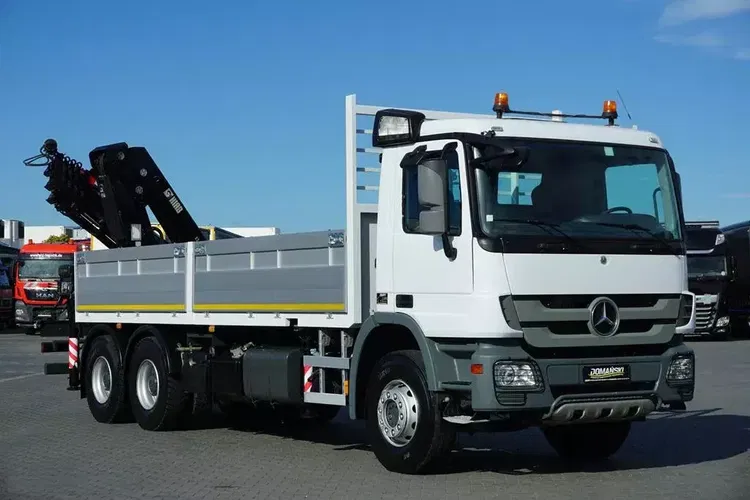 Mercedes / ACTROS / 2636 / 6 X 4 / SKRZYNIOWY + HDS / HIAB 288 EP-5 zdjęcie 10