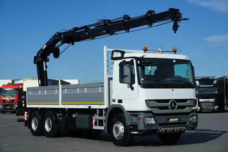 Mercedes / ACTROS / 2636 / 6 X 4 / SKRZYNIOWY + HDS / HIAB 288 EP-5 zdjęcie 2