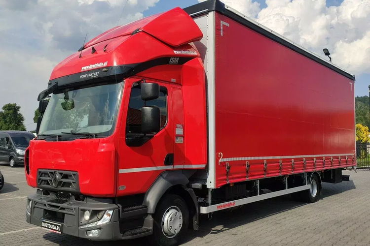 Renault D12.240 E6 Firana Tył Drzwi Dach Zsuwany Długa 830cm zdjęcie 2