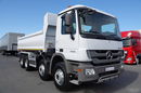 Mercedes ACTROS 3236 / 8x4 / WYWROTKA + HYDROBURTA / MANUAL / BORDMATIC / 96 tys.km / EURO 5 EEV /  zdjęcie 19