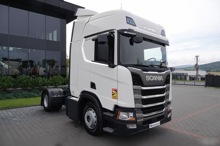 Scania R 500 / RETARDER / KLIMA POSTOJOWA / 12. 2020 / NOWE OPONY / SPROWADZONA / PO ZŁOTYM KONTRAKCIE SERWISOWYM / zdjęcie 3