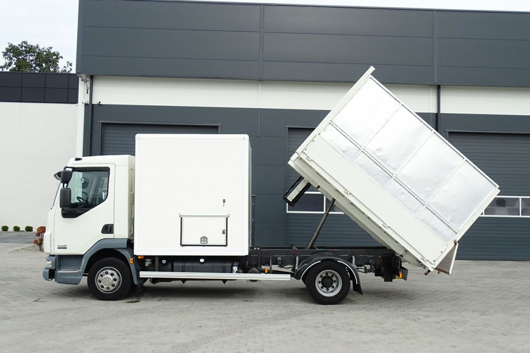 DAF LF 45.180 Wywrotka , Sprowadzony , Książka Serwisowa Wywrot do tyłu , Blokada Mostu ,  , 3 Osobowa kabina zdjęcie 14