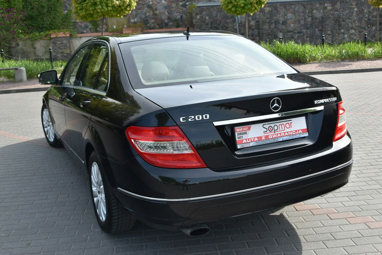 Mercedes C 200 C200 Elegance 1.8Kompressor 184KM Automat 2008r. REZERWACJA zdjęcie 19