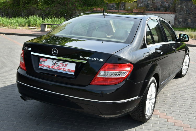Mercedes C 200 C200 Elegance 1.8Kompressor 184KM Automat 2008r. REZERWACJA zdjęcie 20