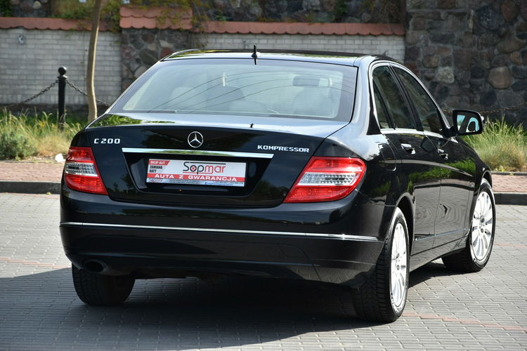 Mercedes C 200 C200 Elegance 1.8Kompressor 184KM Automat 2008r. REZERWACJA zdjęcie 5