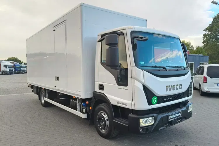Iveco EURO CARGO 120-190L / KONTENER 6.30 + WINDA / EURO 6 / NISKI PRZEBIEG / zdjęcie 10