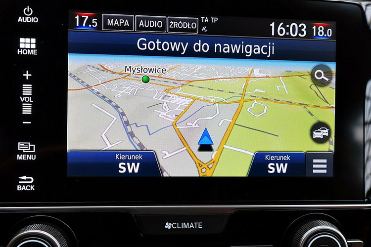 Honda Civic TYLKO 49tyś KM Tempomat AKTYWNY 182KM 3Lata GWAR I-wł Kraj Bezwypad 4x2 zdjęcie 16