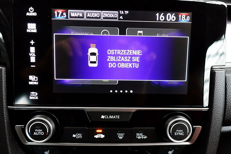 Honda Civic TYLKO 49tyś KM Tempomat AKTYWNY 182KM 3Lata GWAR I-wł Kraj Bezwypad 4x2 zdjęcie 19