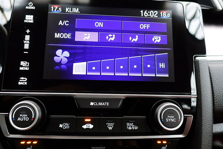 Honda Civic TYLKO 49tyś KM Tempomat AKTYWNY 182KM 3Lata GWAR I-wł Kraj Bezwypad 4x2 zdjęcie 23