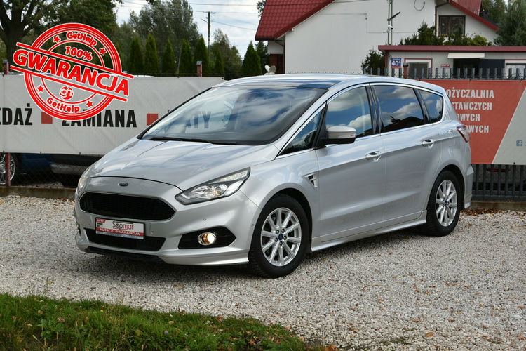 Ford S-Max 2.0TDCi 150KM Automat 2016r. LED 2xPDC Panorama NAVi POLECAM zdjęcie 1