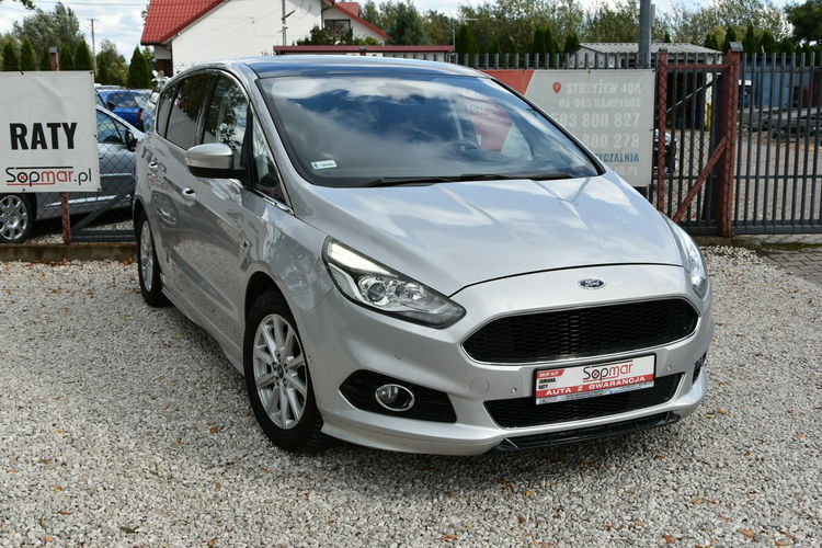 Ford S-Max 2.0TDCi 150KM Automat 2016r. LED 2xPDC Panorama NAVi POLECAM zdjęcie 22