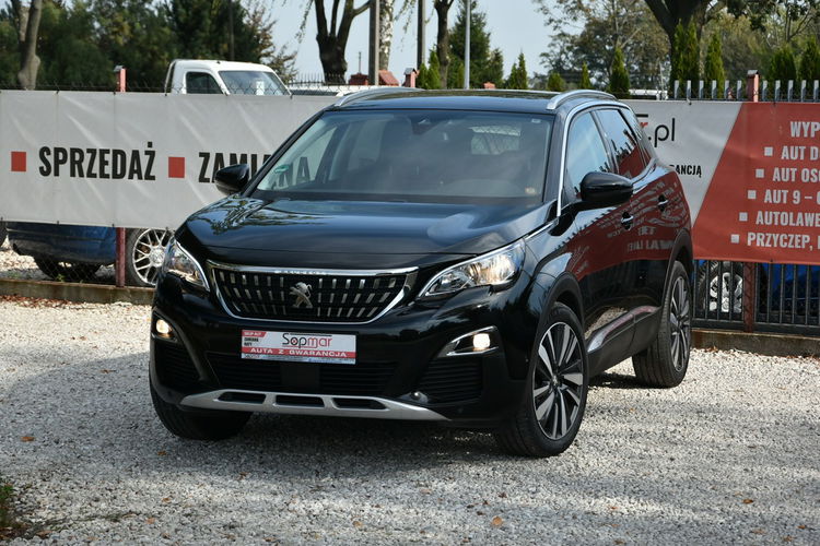 Peugeot 3008 1.2PureTech 130KM Automat 2019r. Skóra alu19 Virtual Kamera TEMPOMAT zdjęcie 2