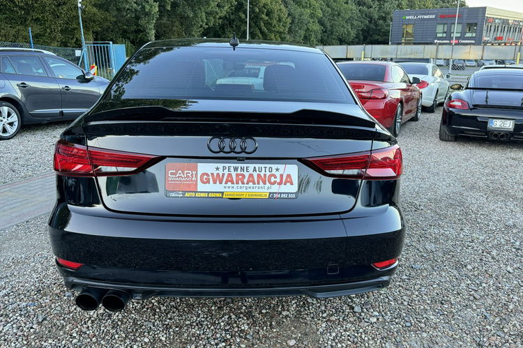 Audi A3 2.0tfsi 190KM automat ledy skóry kamera radar bezwypadkowy zamiana gwa zdjęcie 12