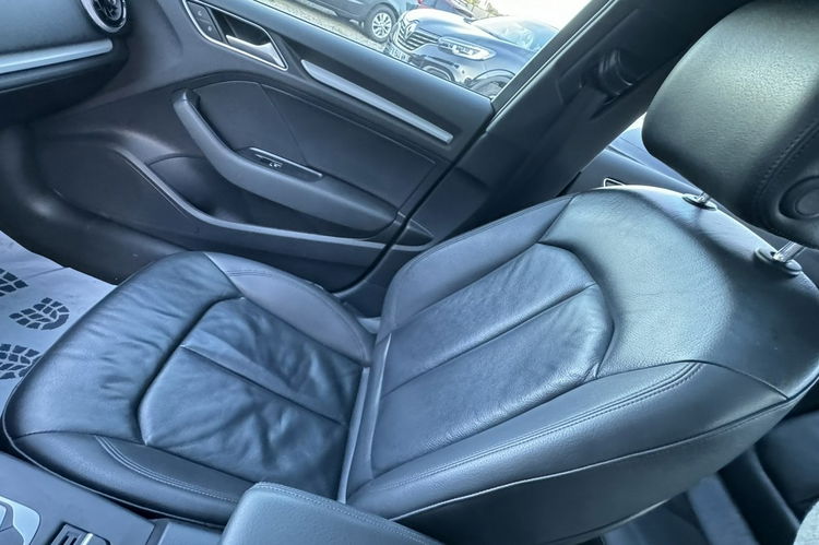 Audi A3 2.0tfsi 190KM automat ledy skóry kamera radar bezwypadkowy zamiana gwa zdjęcie 23