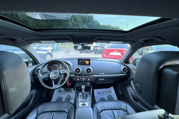 Audi A3 2.0tfsi 190KM automat ledy skóry kamera radar bezwypadkowy zamiana gwa zdjęcie 29
