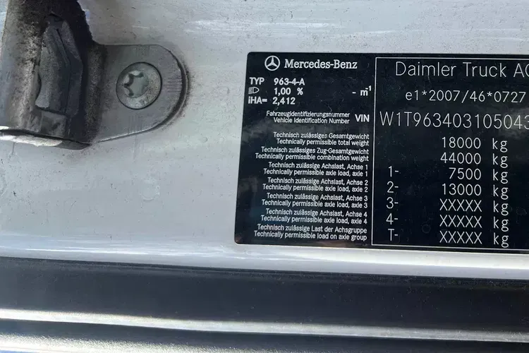 Mercedes ACTROS 1848 MP5 zdjęcie 73