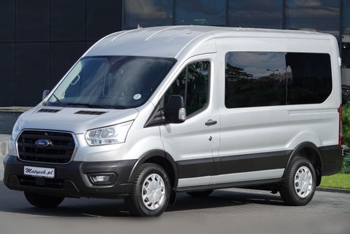 Ford TRANSIT / 6 miejsc + Najazd na wózek / Dla osób niepełnosprawnych / 2021 ROK