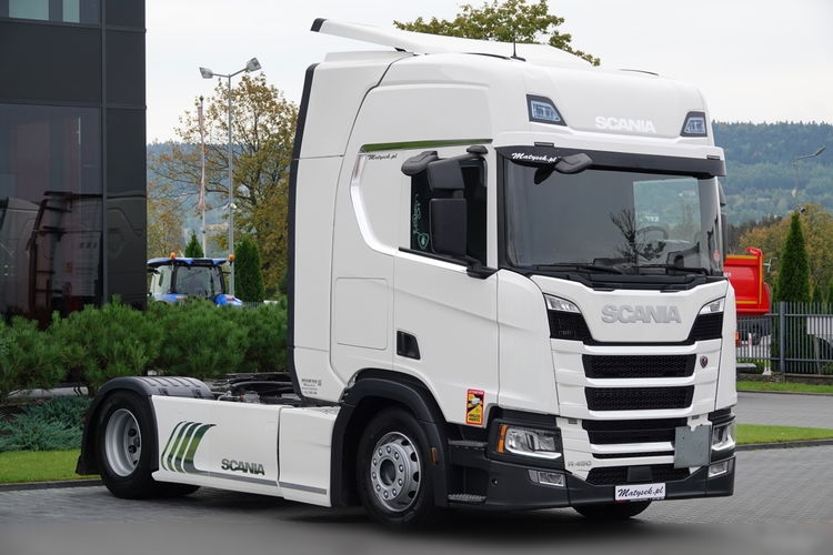 Scania R 450 / RETARDER / HYDRAULIKA do wywrotu + dwuobwodowa / CAŁA NA PODUSZKACH / 2018 ROK / SPROWADZONA / PO ZŁOTYM KONTRAKCIE SERWISOWYM zdjęcie 2