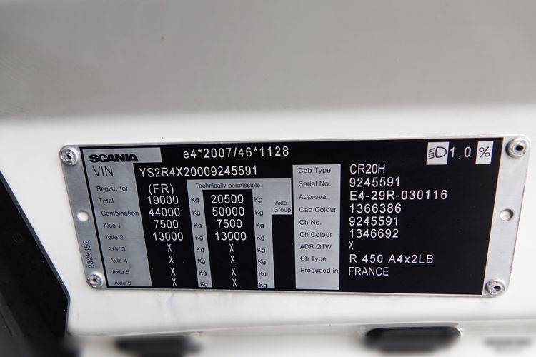 Scania R 450 / RETARDER / HYDRAULIKA do wywrotu + dwuobwodowa / CAŁA NA PODUSZKACH / 2018 ROK / SPROWADZONA / PO ZŁOTYM KONTRAKCIE SERWISOWYM zdjęcie 38