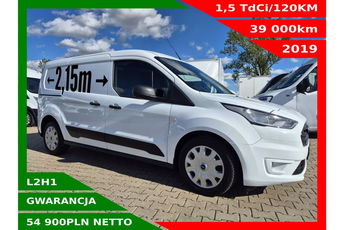 Ford Transit Connect Long 54900zł NETTO 1, 5TdCi/120KM