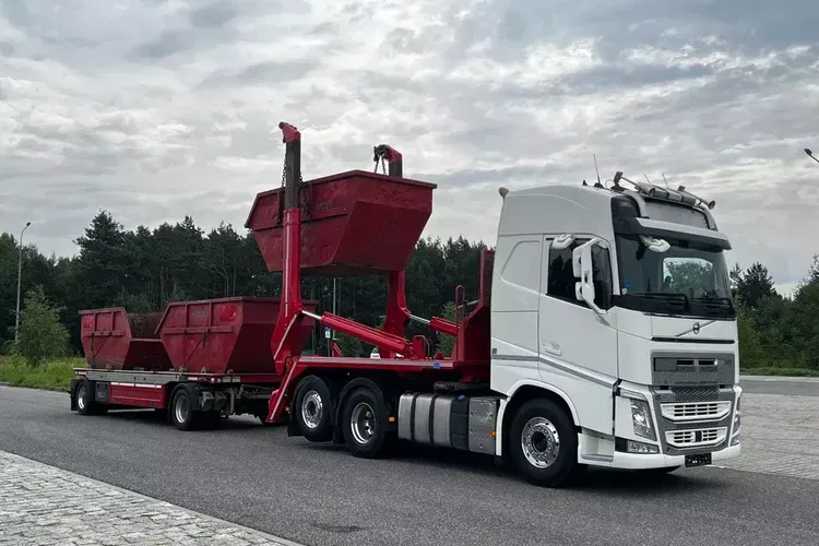 Volvo Fh 540 bramowiec meiller sprowadzony z Niemiec zestaw z przyczepą idealny stan zdjęcie 1