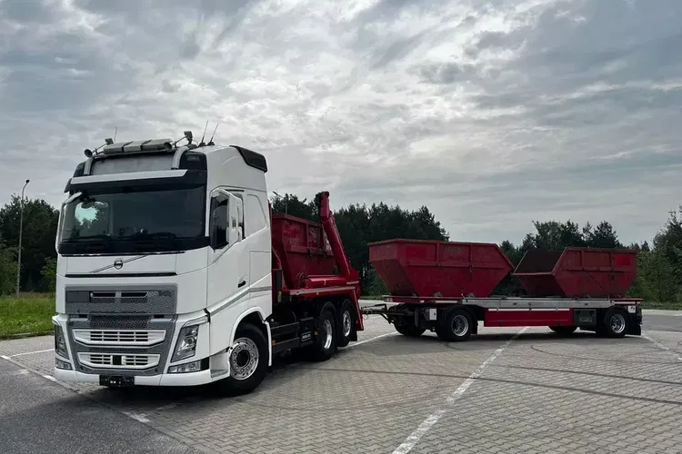 Volvo Fh 540 bramowiec meiller sprowadzony z Niemiec zestaw z przyczepą idealny stan zdjęcie 5