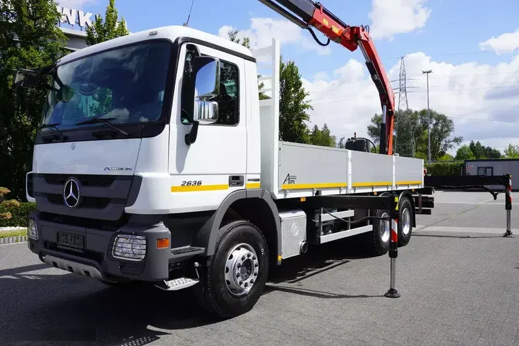 Mercedes Actros 2636EEV 6×4 HDS Fassi F195A 8.3t / 186 tys.km zdjęcie 29