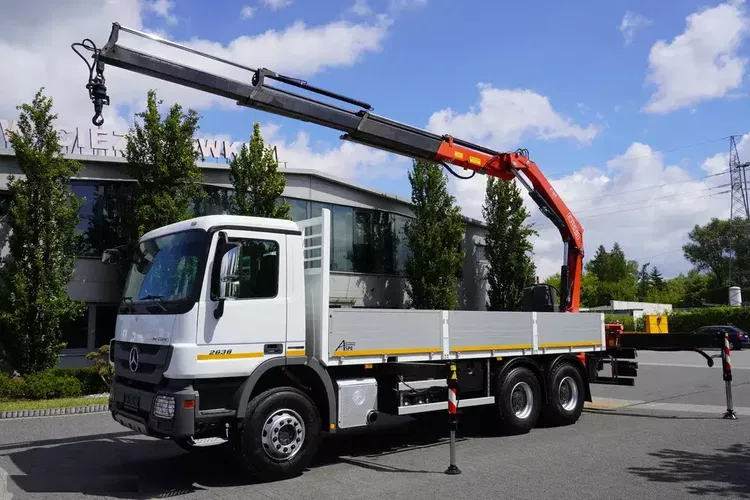 Mercedes Actros 2636EEV 6×4 HDS Fassi F195A 8.3t / 186 tys.km zdjęcie 5