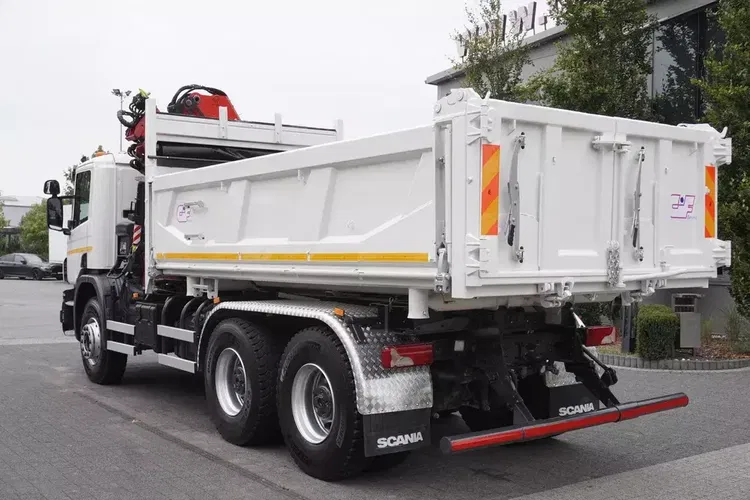 Scania P400 6X4 wywrotka / HDS HIAB 166 ES-3 HIDUO / Bortmatic zdjęcie 23