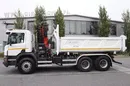 Scania P400 6X4 wywrotka / HDS HIAB 166 ES-3 HIDUO / Bortmatic zdjęcie 9