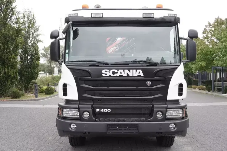 Scania P400 6X4 wywrotka / HDS HIAB 166 ES-3 HIDUO / Bortmatic zdjęcie 13