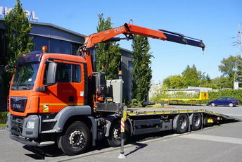 MAN TGS 35.360 E6 8×2 / HDS Fassi F165A.2.22 / Laweta