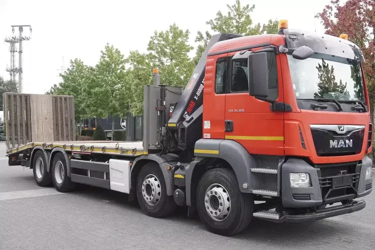 MAN TGS 35.360 E6 8×2 / HDS HIAB X-HIDUO 228 E-2 / Laweta / 2018 zdjęcie 7