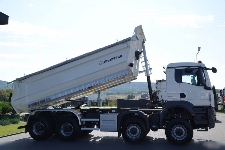 MAN TGS 41.480 / 8x8 / WYWROTKA TYLNOZSYP / UAL / FABRYCZNIE NOWY / OD RĘKI / zdjęcie 10