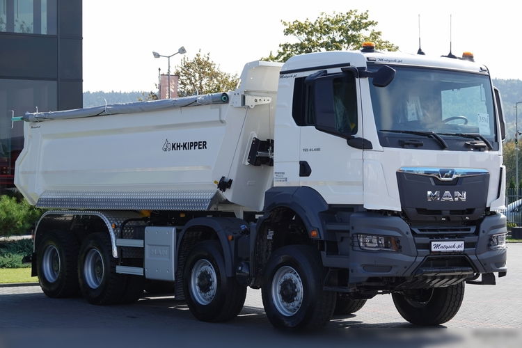 MAN TGS 41.480 / 8x8 / WYWROTKA TYLNOZSYP / UAL / FABRYCZNIE NOWY / OD RĘKI / zdjęcie 11