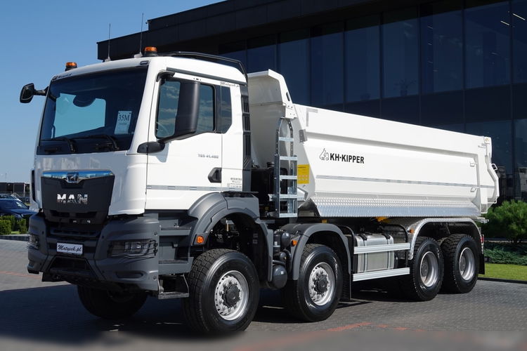 MAN TGS 41.480 / 8x8 / WYWROTKA TYLNOZSYP / UAL / FABRYCZNIE NOWY / OD RĘKI / zdjęcie 13