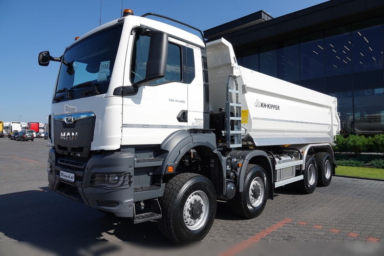 MAN TGS 41.480 / 8x8 / WYWROTKA TYLNOZSYP / UAL / FABRYCZNIE NOWY / OD RĘKI / zdjęcie 14