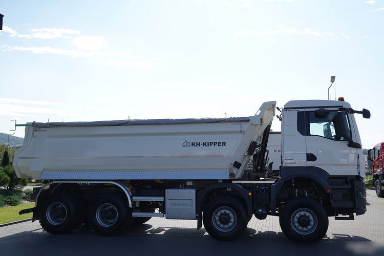 MAN TGS 41.480 / 8x8 / WYWROTKA TYLNOZSYP / UAL / FABRYCZNIE NOWY / OD RĘKI / zdjęcie 18