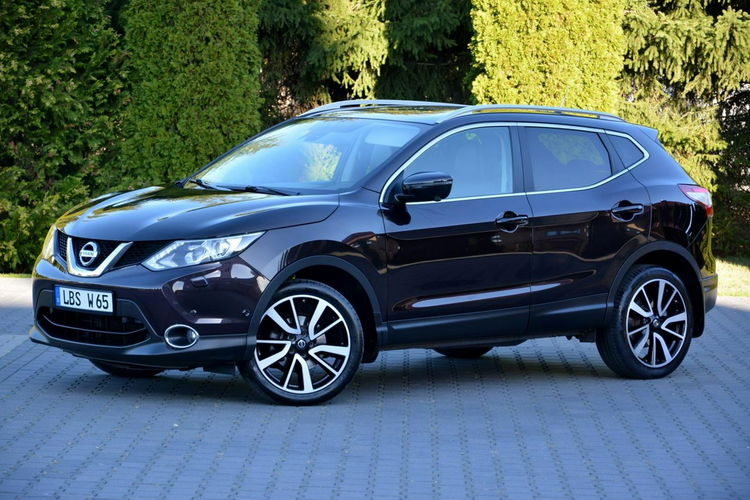 Nissan Qashqai 1.2DIG-T(115KM) Xenon Led Skóry Navi Kamera 360 El.Fotele Alu 19"ASO zdjęcie 3