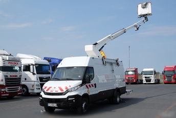 Iveco DAILY 70C18H V / PODNOŚNIK KOSZOWY - 17 METRÓW / ZWYŻKA 172TPF / 2019 ROK / BUS BLASZAK + ZWYŻKA