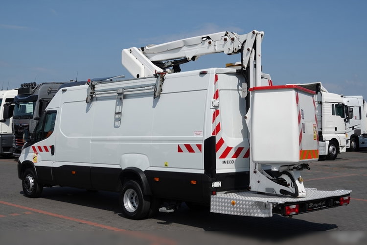 Iveco DAILY 70C18H V / PODNOŚNIK KOSZOWY - 17 METRÓW / ZWYŻKA 172TPF / 2019 ROK / BUS BLASZAK + ZWYŻKA zdjęcie 27