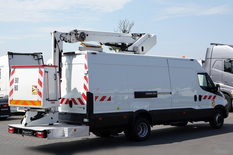 Iveco DAILY 70C18H V / PODNOŚNIK KOSZOWY - 17 METRÓW / ZWYŻKA 172TPF / 2019 ROK / BUS BLASZAK + ZWYŻKA zdjęcie 28