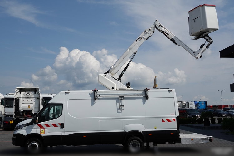 Iveco DAILY 70C18H V / PODNOŚNIK KOSZOWY - 17 METRÓW / ZWYŻKA 172TPF / 2019 ROK / BUS BLASZAK + ZWYŻKA zdjęcie 6