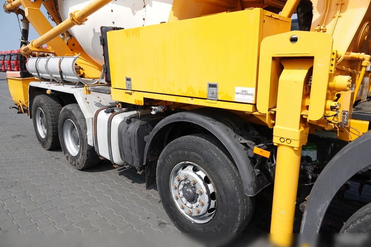 Mercedes ACTROS 3241 / POMPOGRUSZKA / BETONOMIESZARKA + POMPA PUTZMEISTER 21 METRÓW / STEROWANIE RADIOWE zdjęcie 24