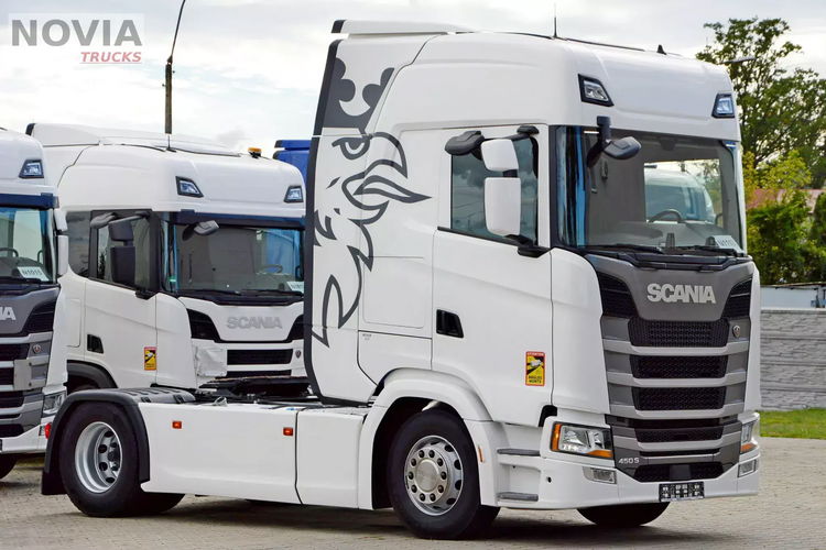 Scania S450 BEZ EGR | LED | MIĘDZYOSIE | 2 ŁÓŻKA | BAKI 1370 L zdjęcie 5